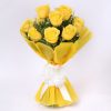 10 Yellow Roses