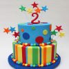 2 Tier Birthday Designer Cake 1 2 Tier Birthday Designer Cake 800X800 1