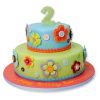 2 Tier Daisy Chain Fondant Cake 800X800 1