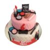 2 Tier Makeup Theme Fondant Cake 800X800 1