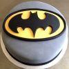 2022 Batman Logo Fondant Cake 800X800 1