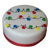 Decorative Christmas Fondant Cake 1 2022 Decorative Christmas Fondant Cake 800X800 1