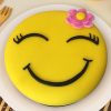 2022 Flower Girl Smiley Fondant Cake 800X800 1