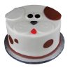 Puppy Face Fondant Cake 1 2022 Puppy Face Fondant Cake 800X800W