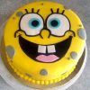 2022 Round Sponge Bob Fondant Cake 800X800 1