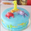 2022 Sea Animals Theme Fondant Cake 800X800 1