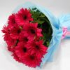 Serene Beauty A Bunch Of Pink Gerbera 1 37508