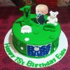 Boss Baby Green Fondant Cake 1 39508
