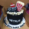Netflix Theme Customized Cake 1 39513