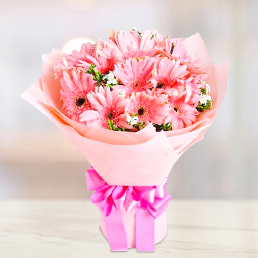 Loveydovey Light Pink Gerbera 3 Loveydovey Light Pink Gerbera
