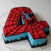 4Th Birthday Spiderman Fondant Cake 800X800 1
