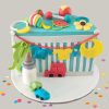 All Things Baby Half Year Birthday Fondant Cake 800X800 1