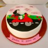 Ambitious Girl Theme Fondant Cake 2 Ambitious Girl Theme Fondant Cake 800X800 1