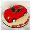 Luscious Red Car Theme Cake 1 Car Cake 20 1 900X