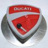 Ducati Bike Logo Fondant Cake 1 Ducati Bike Logo Fondant Cake 800X800 1