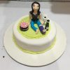 Foodie Girl Customized Cake 2 Foodie Girl Customized Cake 800X800 1
