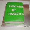 Green Book Fondant Cake 800X800 1