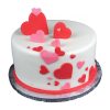 Ravishing Love Fondant Cake 800X800W