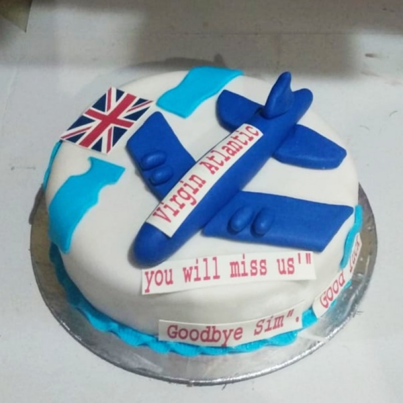 Virgin Plane Birthday Cake 3 Virgin Plane Birthday Cake