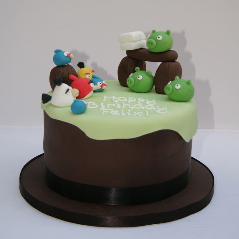 Angry Birds Birthday Cake 3 Angry Birds Birthday Cake