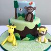 Animal Birthday Cake