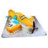 Animated Airplane Fondant Cake 800X800 1