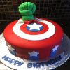 Avengers Customized Fondant Cake 500X500 1