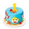 Baby Shark Fondant Cake 2 Baby Shark