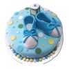 Baby Shower Fondant Cake 2 Baby Shower Fondant Cake 800X800 1