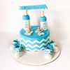 Baby Welcoming Fondant Cake 800X800 1
