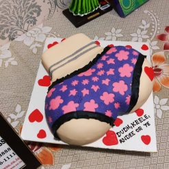 Bachelor Party Butt Theme Cake