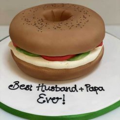 Bagel Shape Cake