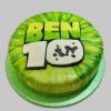 Ben 10 Theme Fondant Cake 1 Ben 10 Theme Fondant Cake 500X500 1