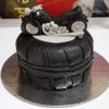 Bike On Tyre Fondant Cake 1 Bike On Tyre Fondant Cake 800X800 1
