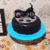 Bike On Tyre Themed Customized Cake 1 Bike On Tyre Themed Customized Cake