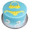 Bikini Theme Fondant Cake 1 Bikini Theme Fondant Cake 800X800W