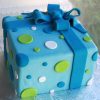 Blue Gifts Box Fondant Cake 800X800 1