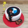 Bmw Lover Guy Theme Fondant Cake 2 Bmw Lover Guy Theme Fondant Cake
