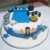 Body Building Theme Fondant Cake 800X800 1