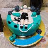 Bodybuilding Theme Cake 1 Bodybuilding Theme Cake