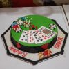 Casino Theme Fondant Cake 1 Casino Theme Fondant Cake 800X800 1