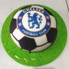 Chelsea Football Shape Cake 800X800 1