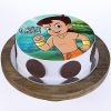 Chhota Bheem Pineapple Photo Cake 800X800 1