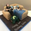 Chilling On The Sofa Cake 2 Chilling On The Sofa Cake 1