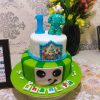 Cocomelon Theme Fondant Cake 1 Cocomelon Theme Fondant Cake