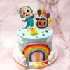Cocomelon Rainbow Cake 2 Cocomeloncake Rainbow