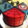 Cool Avengers Theme Fondant Cake 800X800 1