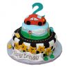 Coolest Car Theme Fondant Cake 800X800 1