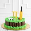 Cricket Kitkat Cake
