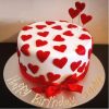Cute Love Romantic Fondant Cake 500X500 1